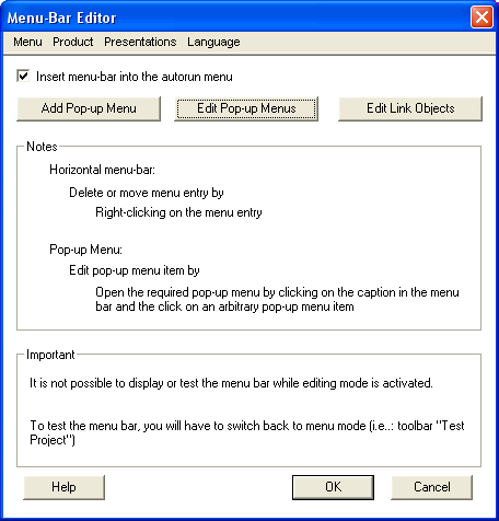 CDMenuPro Menubar Editor